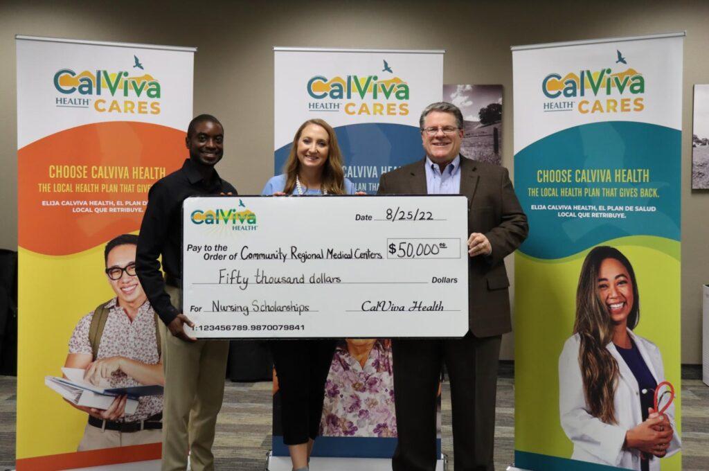 Nursing scholarships and other health programs made possible by CalViva